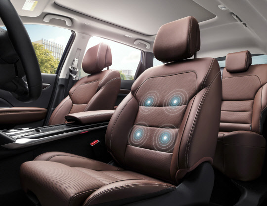 르노삼성자동차 QM6 내부. <르노삼성자동차 제공>